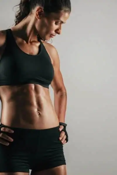 Toning Up at Home: The Ultimate Guide to Bodyweight Exercises 2 Image of woman's toned stomach after bodyweight exercises York and non-surgical treatment from Lipo 360