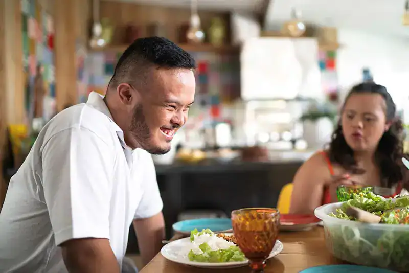 Empowering Weight Loss: A Comprehensive Guide for Individuals with Disabilities 2 Image of a disabled man and balance around nutrition to aid weight loss York